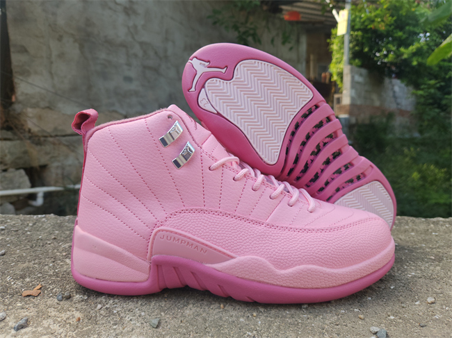 Men's Running weapon Air Jordan 12 Pink 099